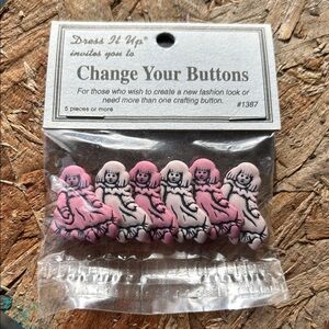 Vintage Doll Buttons